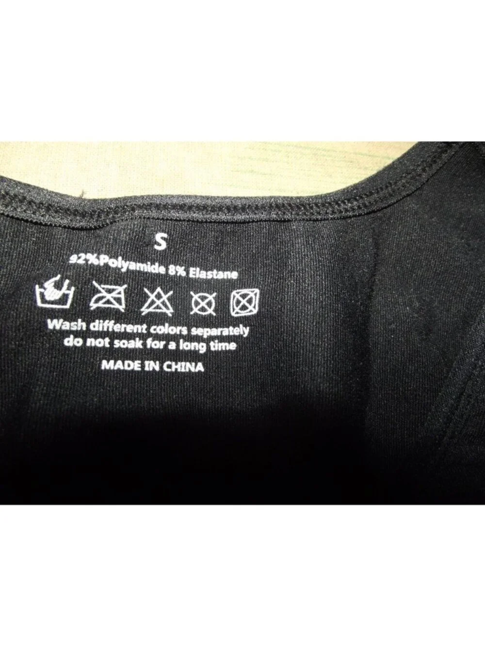 Compression Tank Top Mens Small Black Undershirt Muscle Slimming Body Shaper Gym